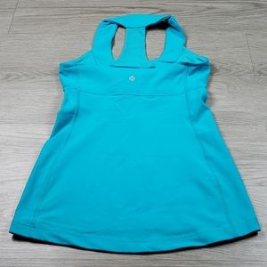 lululemon athletica Tops - Lululemon Womens Turquoise Active Top size 6 lululemon athletica Tops - Lululemon Womens Turquoise Active Top size 6